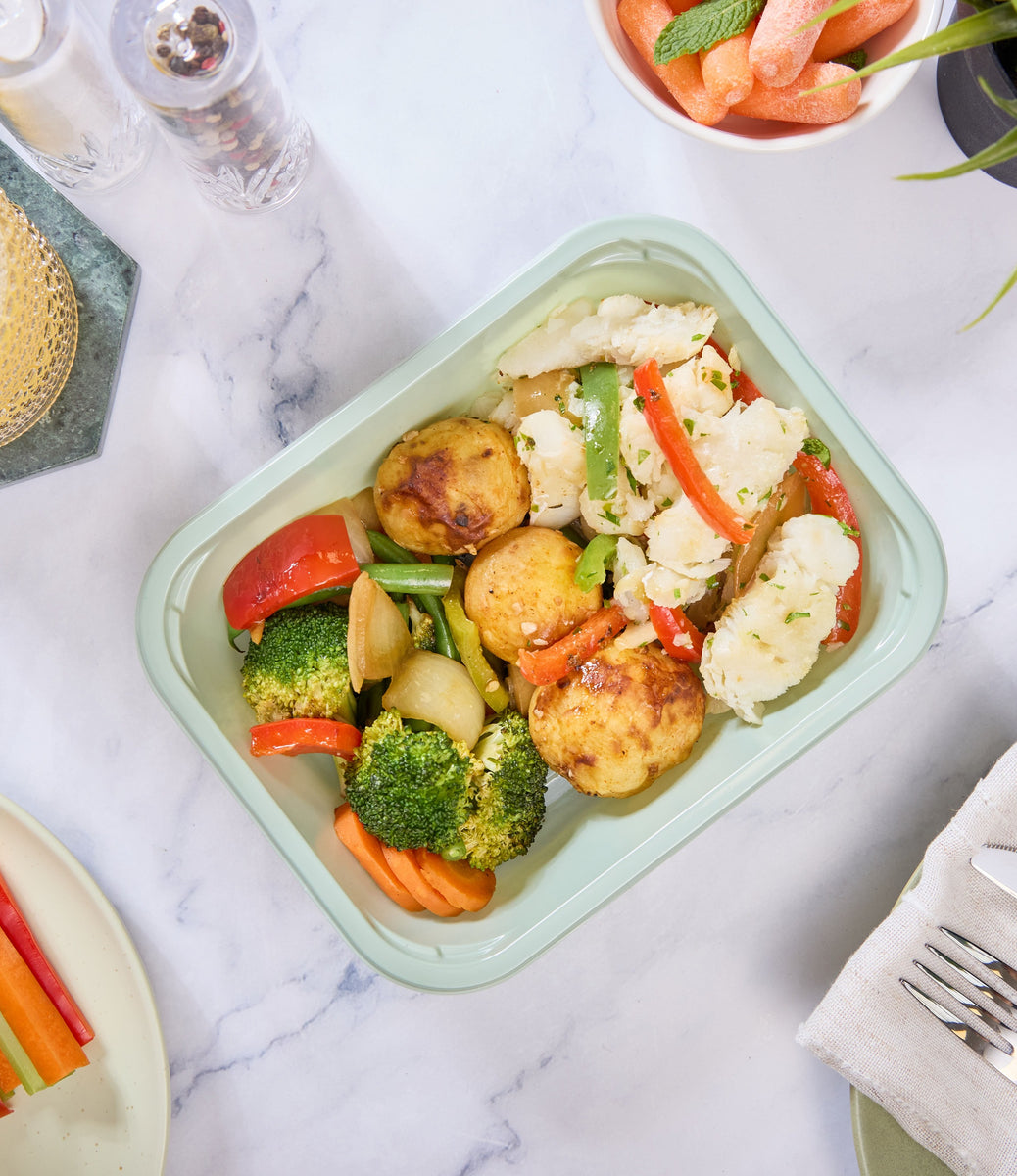 2025 - GLP1 Meal Box - Fish #2 - Roast garlic & Peppers Cod - photo0