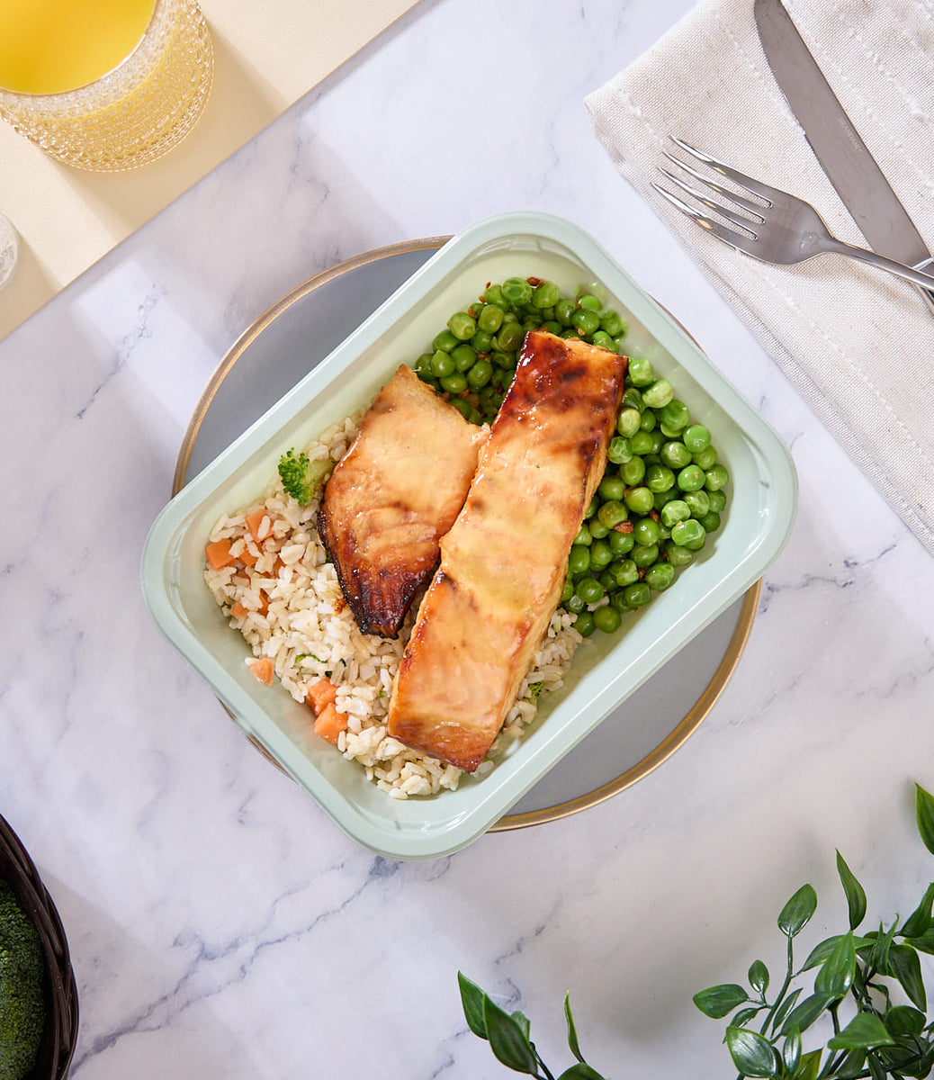 2025 - Pro Athlete Meal Box - Fish #1 - Maple Dijon Glazed Salmon - photo0