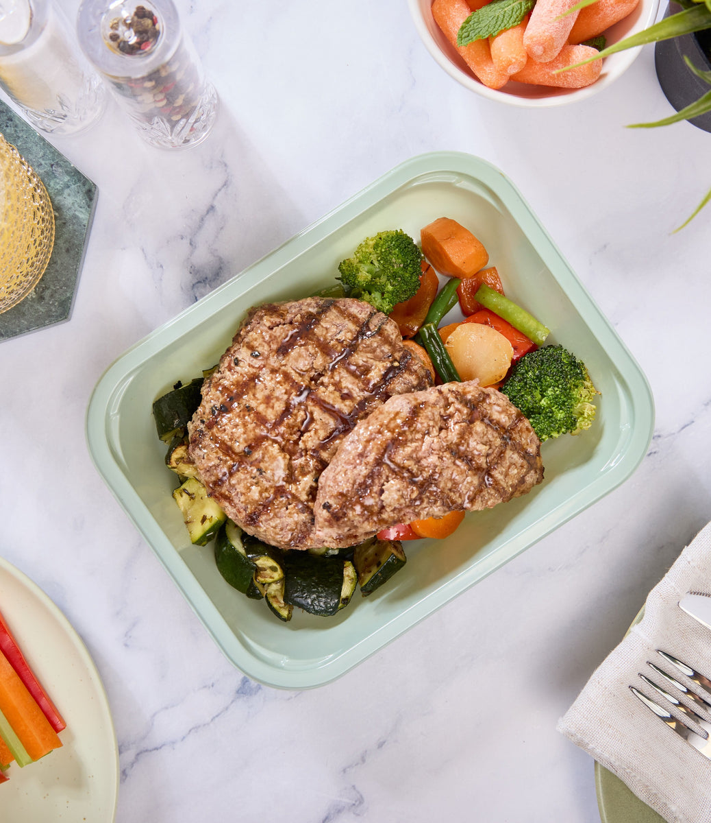 2025 - GLP1 Meal Box - Ground Beef - Umami Bomb Burguer - photo0
