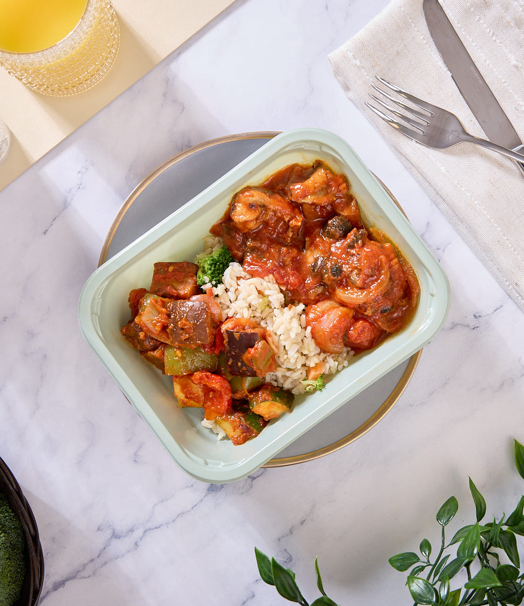 2025 - Pro Athlete Meal Box - Chicken Thigh #2 - Cacciatore Chicken - photo0