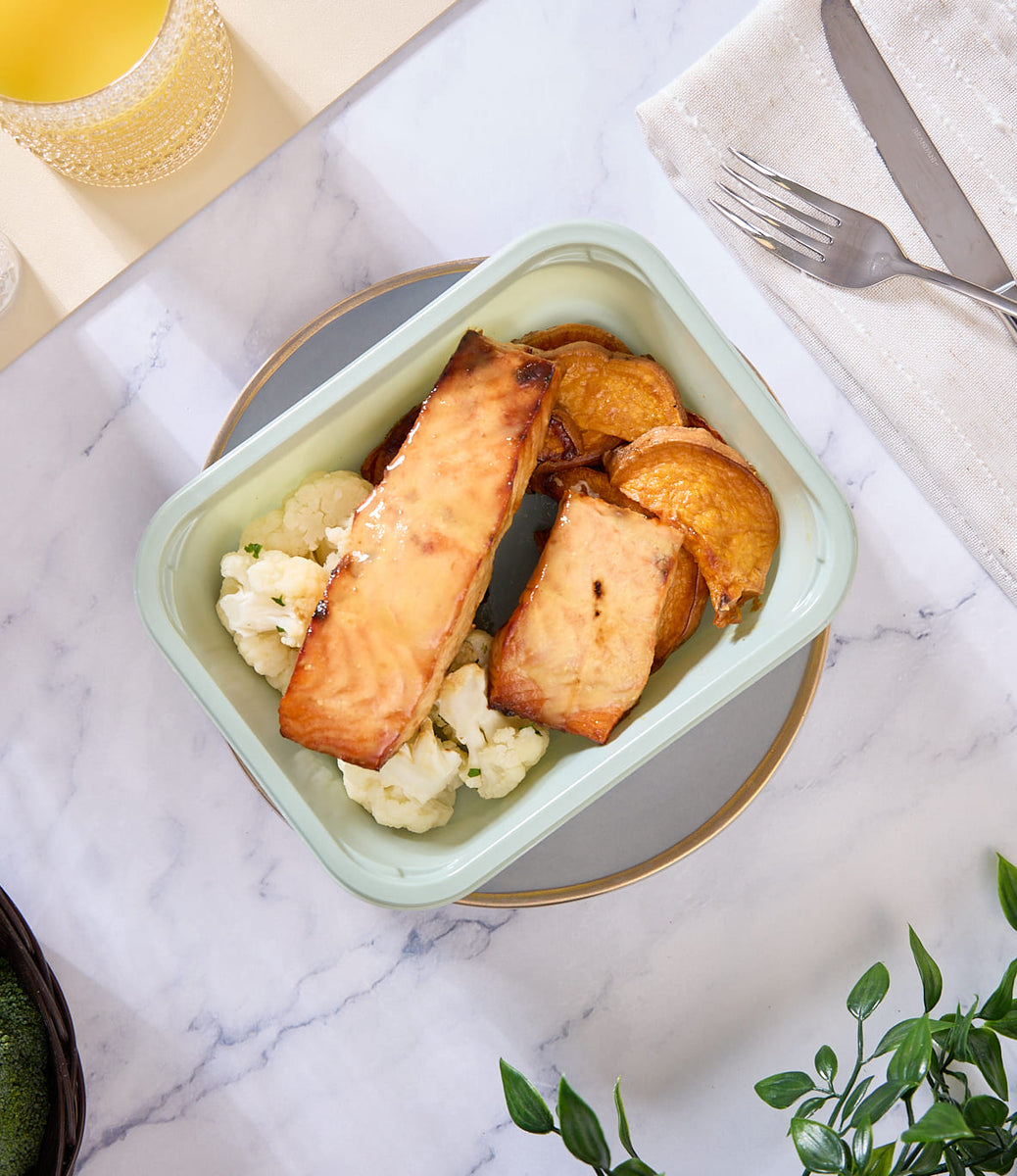 2025 - Pro Athlete Meal Box - Fish #2 - Maple Dijon Glazed Salmon - photo0