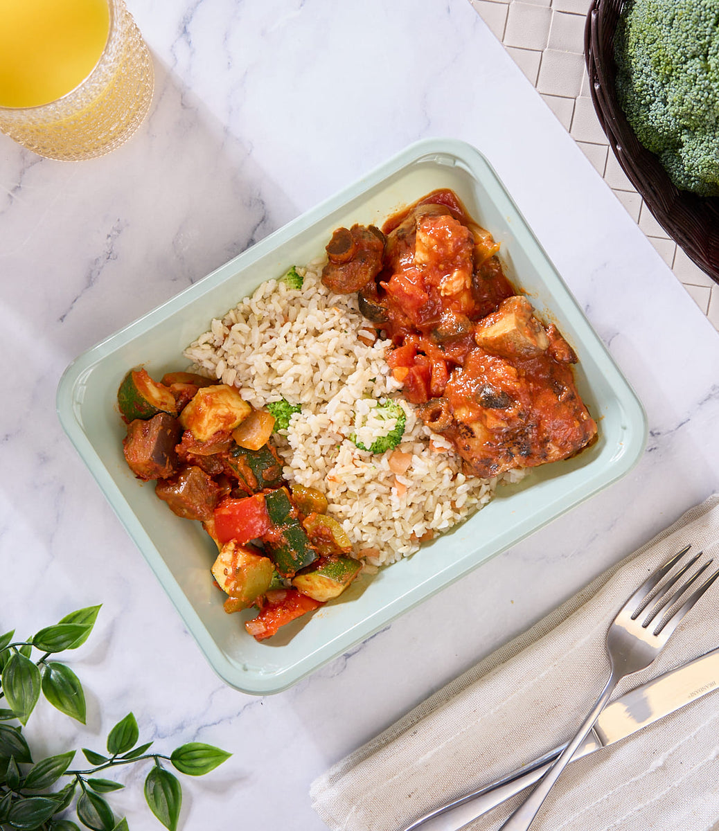 2025 - Clean Bulking Meal Box - Chicken Thigh #2 - Cacciatore Chicken - photo0