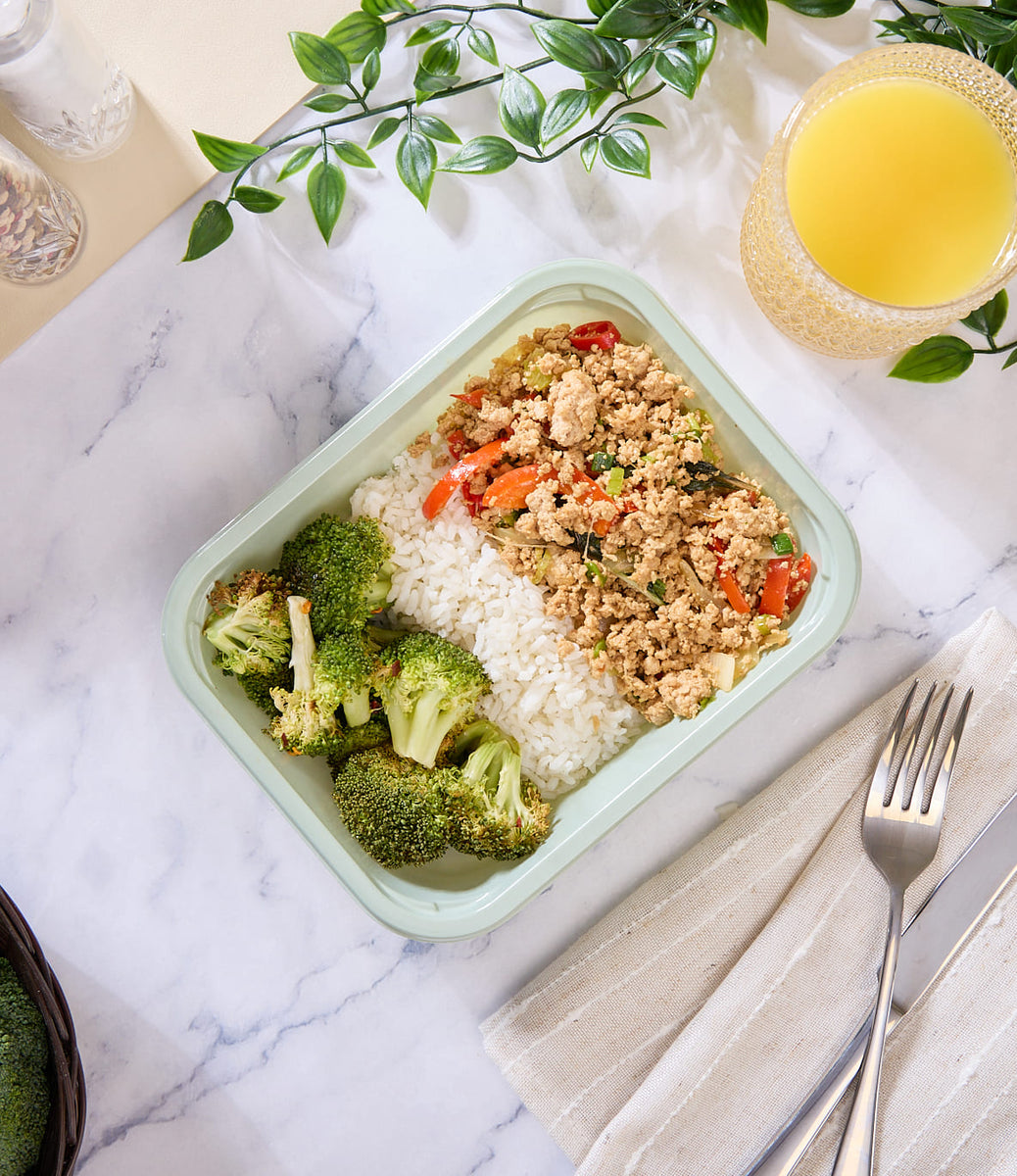 2025 - Power Meal Box - Ground Chicken - Thai Pad Krapow - photo0
