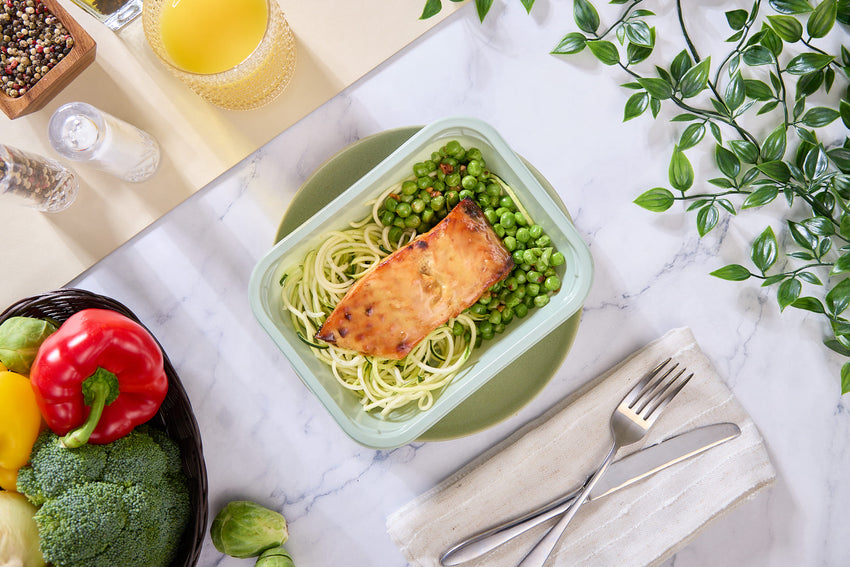 2025 - Low Carb Meal Box - Fish #1 - Maple Dijon Glazed Salmon - photo0