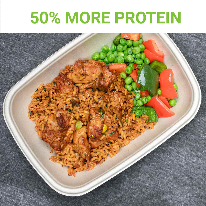 Pro Athlete Meal Box - Chicken Thigh #2 - Chicken Paella - photo0