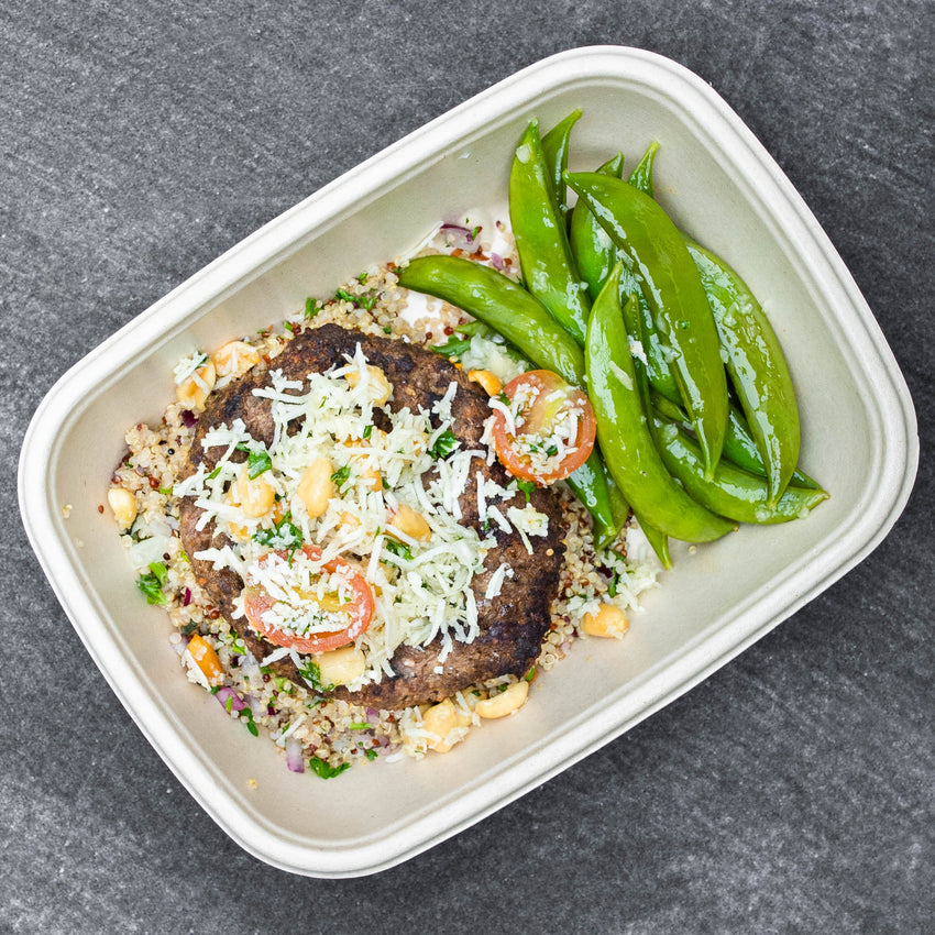 Lean Muscle Meal Box - Ground Turkey #1 - Thai BBQ Burger - photo0