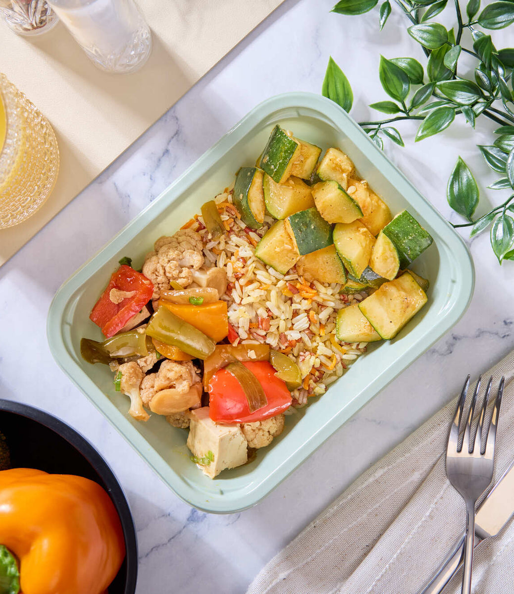 2025 - Vegan Meal Box - Vegan #4 - Kung Pao Tofu and Cauliflower - photo0