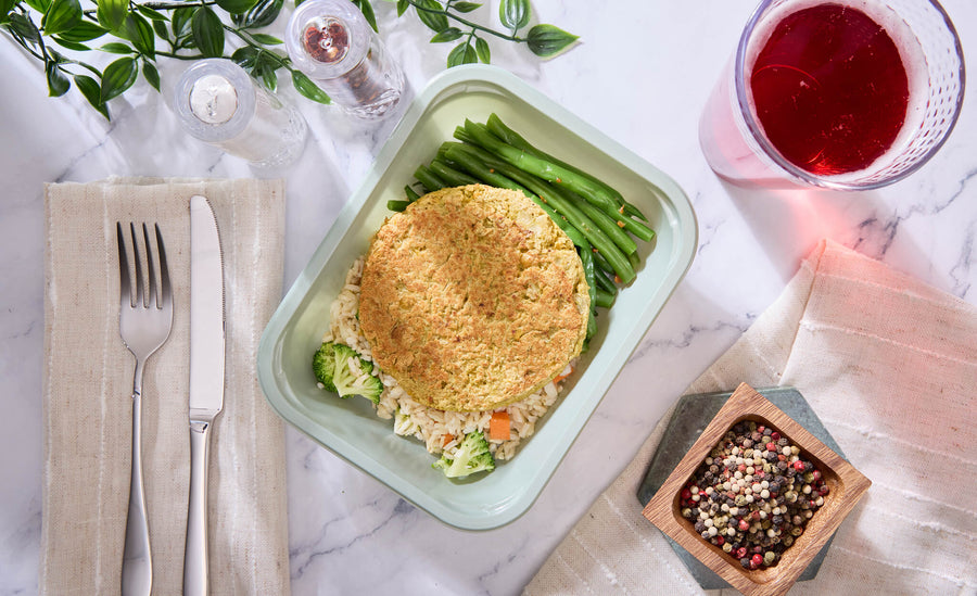 2025 - Vegan Meal Box - Vegan #5 - Vegan Falafel Burger - photo0