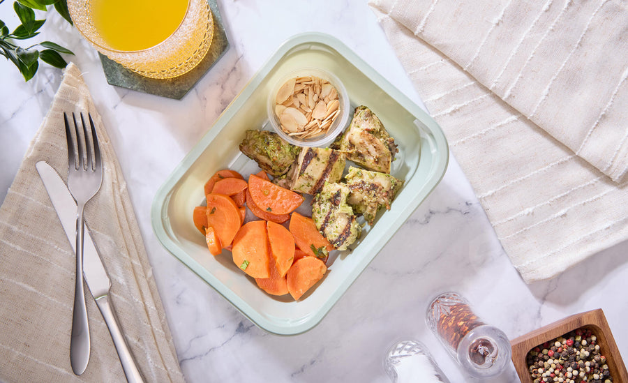 2025 - Keto Meal Box - Chicken Thigh #1 - Pesto Chicken - photo0