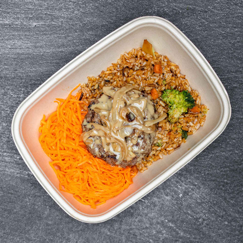 Lean Muscle Meal Box - Ground Beef #1 - Moroccan Burger - photo0
