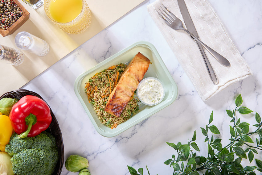 2025 - Keto Meal Box - Fish #1 - Maple Dijon Glazed Salmon - photo0