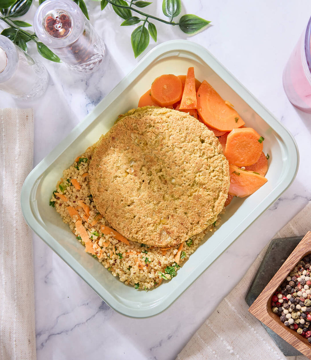 2025 - Vegan Meal Box - Vegan #2 - Falafel Burger - photo0