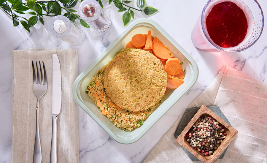 2025 - Vegan Meal Box - Vegan #2 - Falafel Burger - photo0