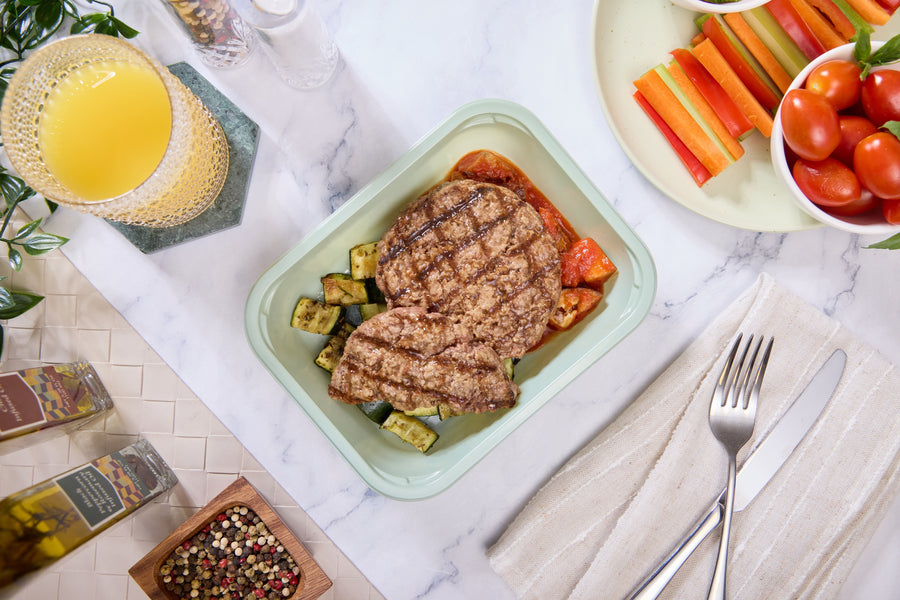 2025 - Pro Athlete Meal Box - Ground Beef - Umami Bomb Burguer - photo0
