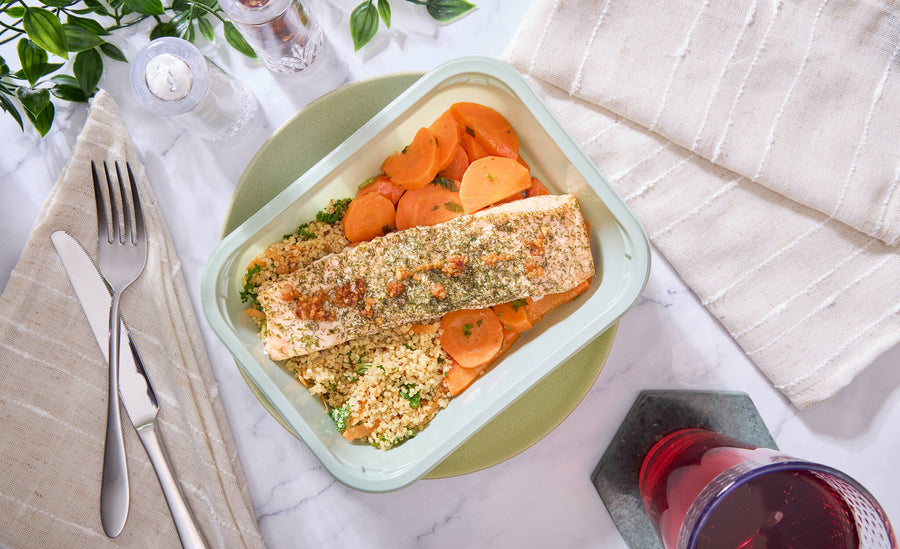 2025 - Low Carb Meal Box - Fish #1 - Garlic Herb Salmon - photo0