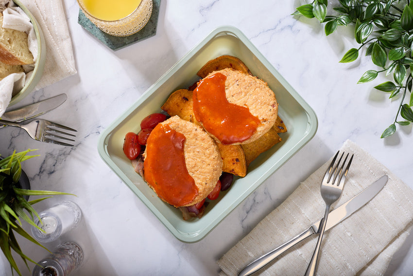 2025 - Clean Bulking Meal Box - Ground Turkey - Smoked BBQ Turkey Burger - photo0