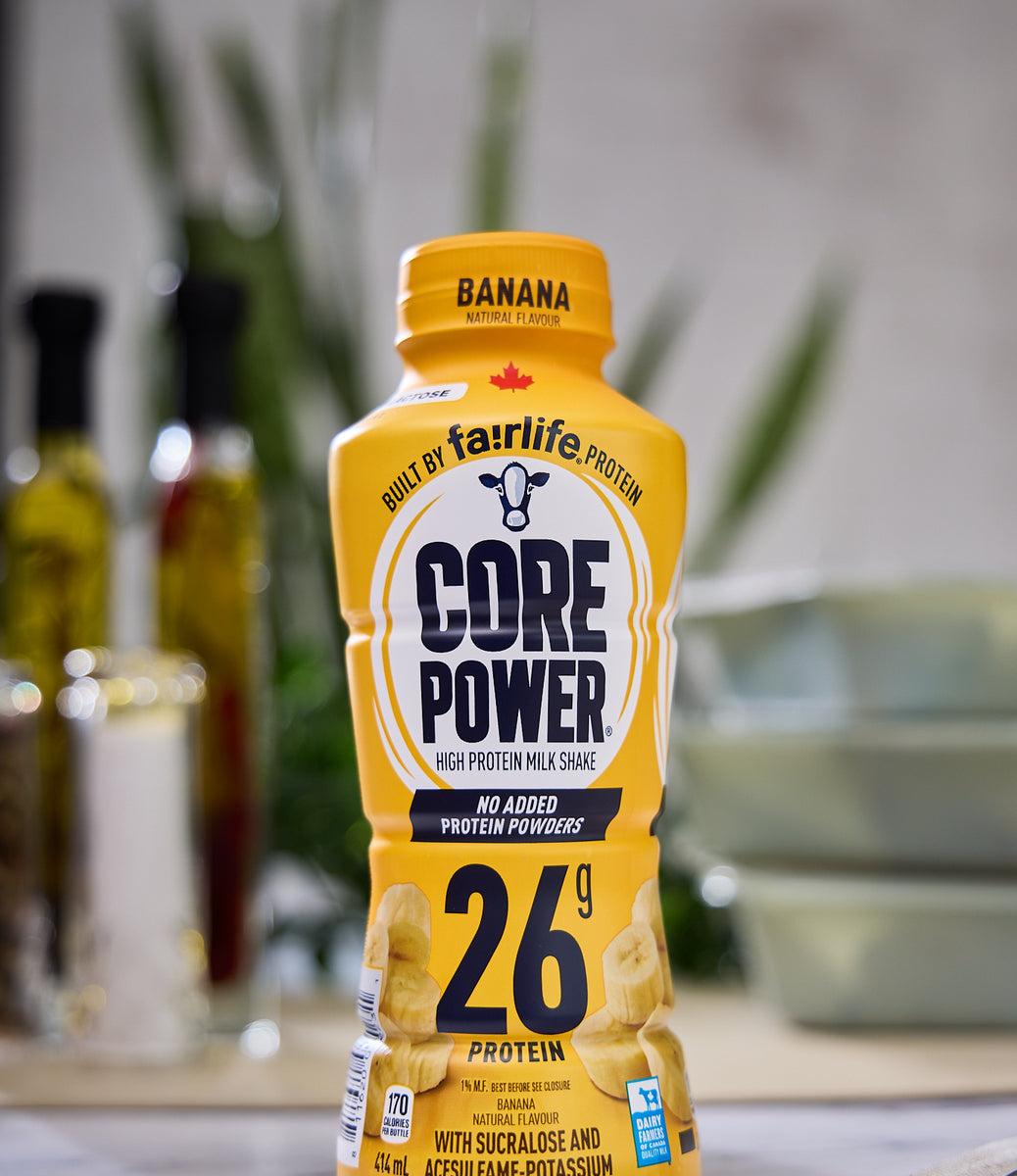 2025 - Core Power Banana - Fairlife 26g High Protein Shake - photo0