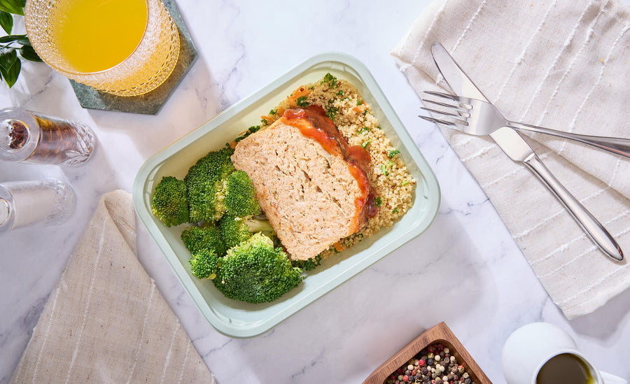2025 - GLP1 Meal Box - Ground Turkey - Southern-Style Turkey Meatloaf - photo0