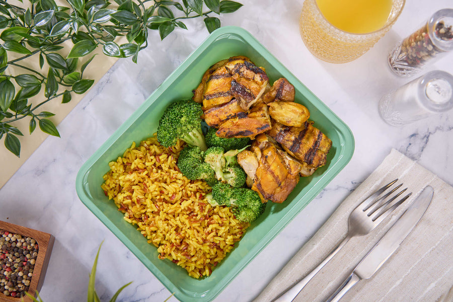 2025 - Clean Bulking Meal Box - Chicken Thigh #1 - Persian Style Chicken - photo0