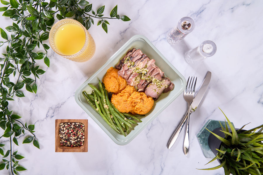 2025 - Clean Bulking Meal Box - Steak #1 - Garlic & Herbs Roast Beef - photo0