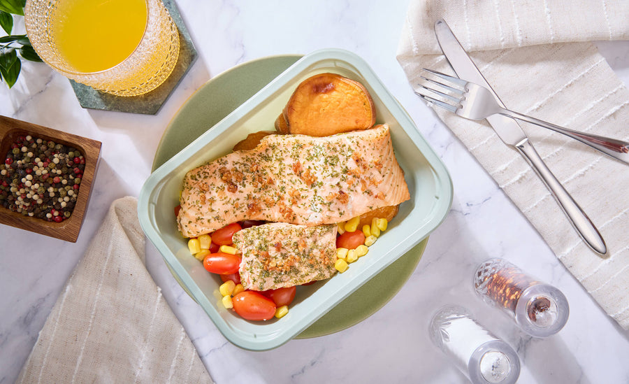 2025 - GLP1 Meal Box - Fish #2 - Garlic Herb Salmon - photo0