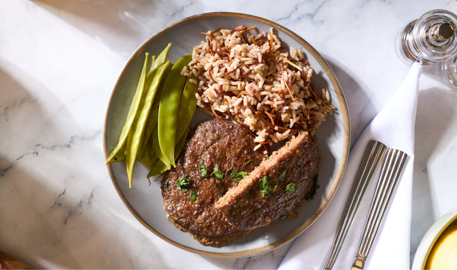 GLP1 Meal Box - Ground Beef #1 - Kibbeh Burger - photo0