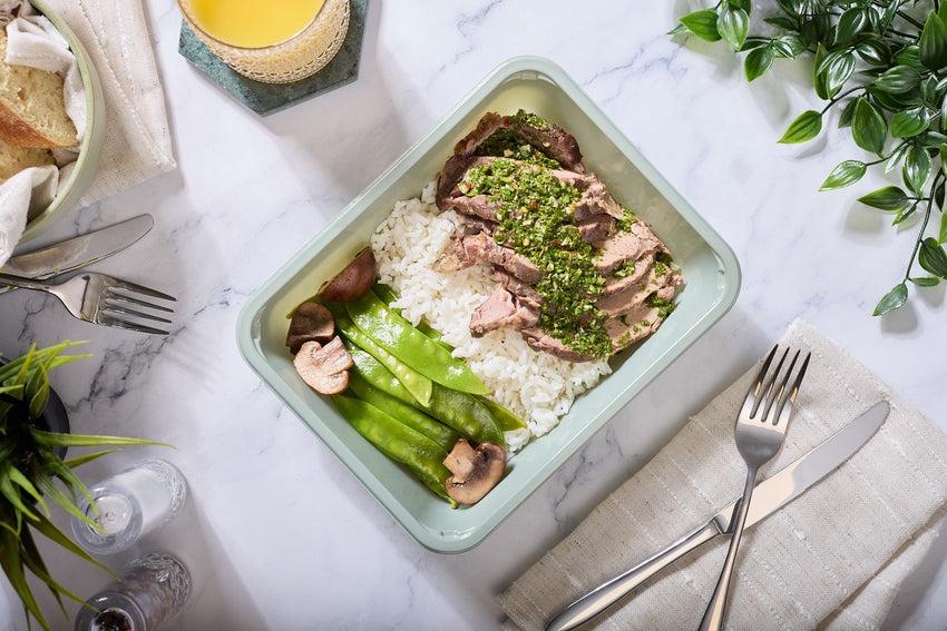 2025 - Clean Bulking Meal Box - Steak #1 - Chimichuri Steak - photo0