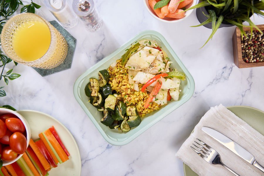 2025 - GLP1 Meal Box - Fish #1 - Roast garlic & Peppers Cod - photo0