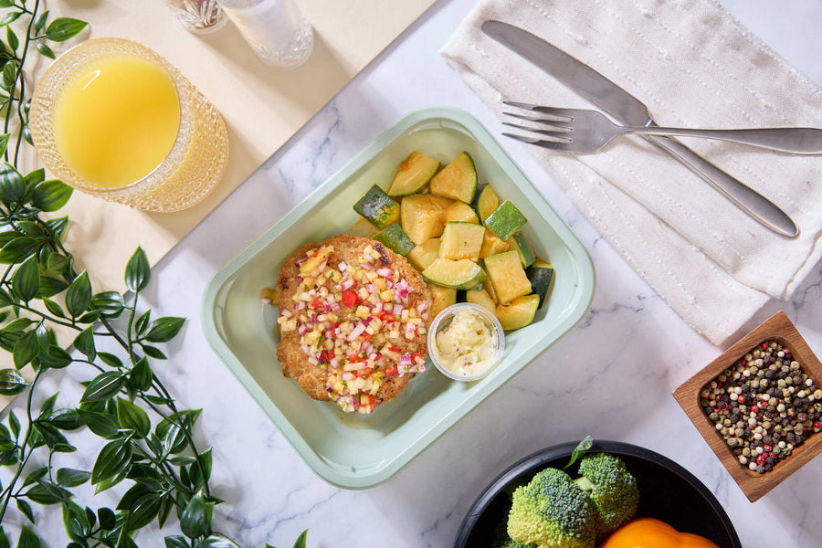 2025 - Keto Meal Box - Ground Chicken - Hawaiian Chicken Burger - photo0