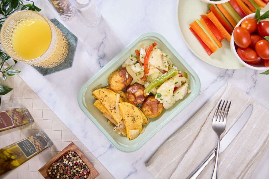 2025 - Pro Athlete Meal Box - Fish #2 - Roast garlic & Peppers Cod - photo0