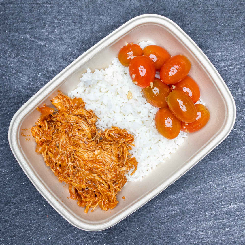 Lean Muscle Meal Box - Chicken Breast #2 - BBQ Pulled Chicken Breast - photo0