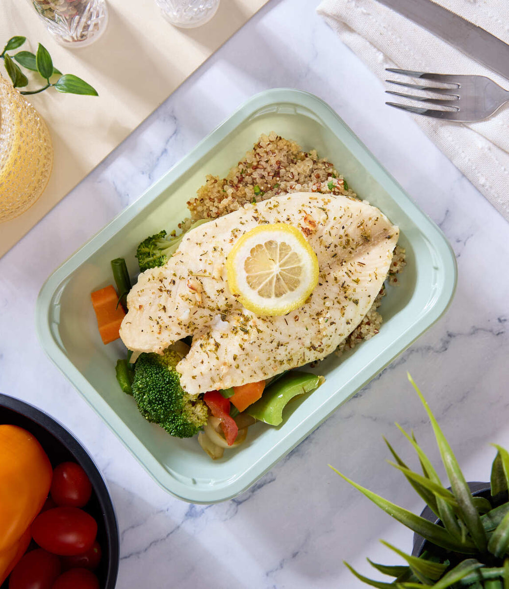 2025 - Low Carb Meal Box - Fish #1 - Italian Roasted Tilapia - photo0