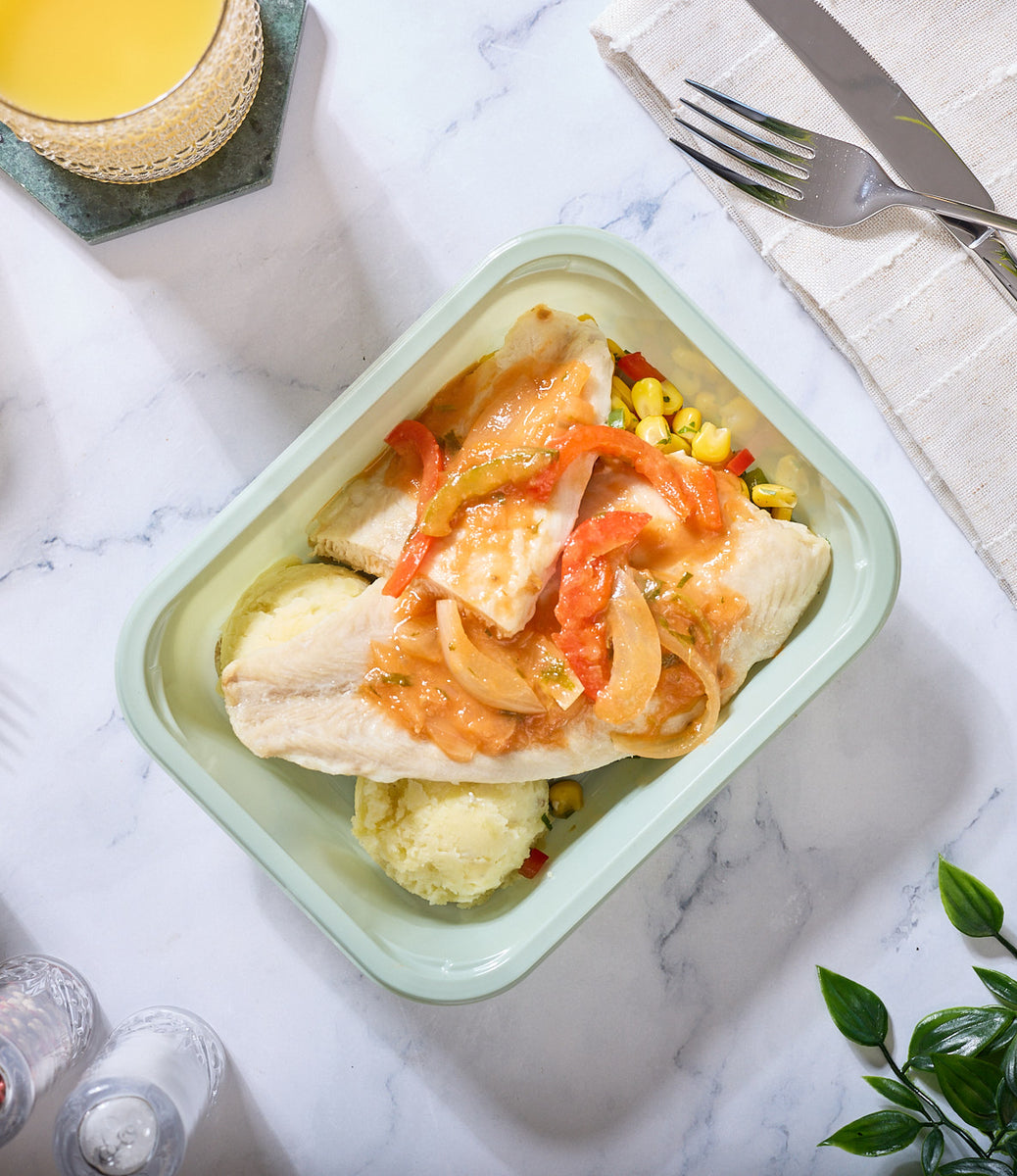 2025 - Pro Athlete Meal Box - Fish #1 - Tropical Coconut Tilapia - photo1