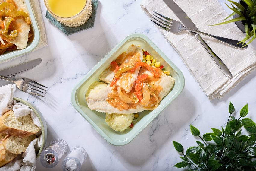 2025 - Pro Athlete Meal Box - Fish #1 - Tropical Coconut Tilapia - photo1
