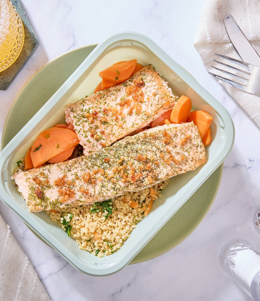 2025 - GLP1 Meal Box - Fish #1 - Garlic Herb Salmon - photo0