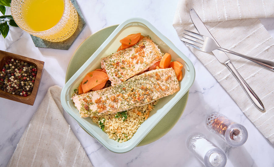 2025 - GLP1 Meal Box - Fish #1 - Garlic Herb Salmon - photo0