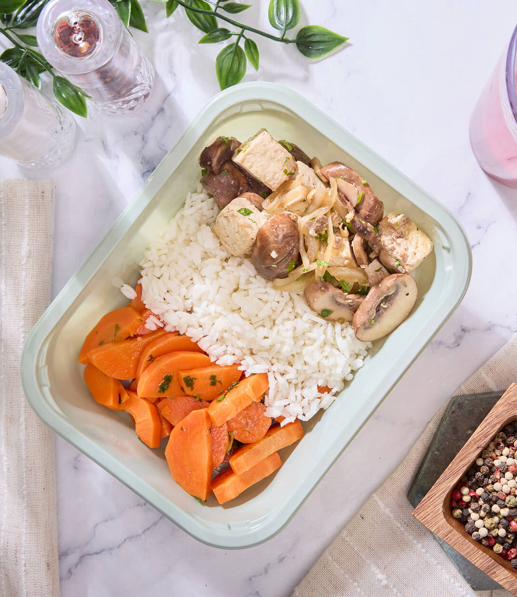 2025 - Vegan Meal Box - Vegan #7 - Mushrooms and Tofu Trifolati - photo0