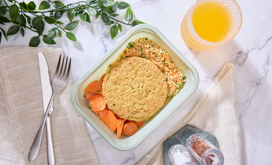 2025 - Power Meal Box - Vegan #2 - Falafel Burger - photo0
