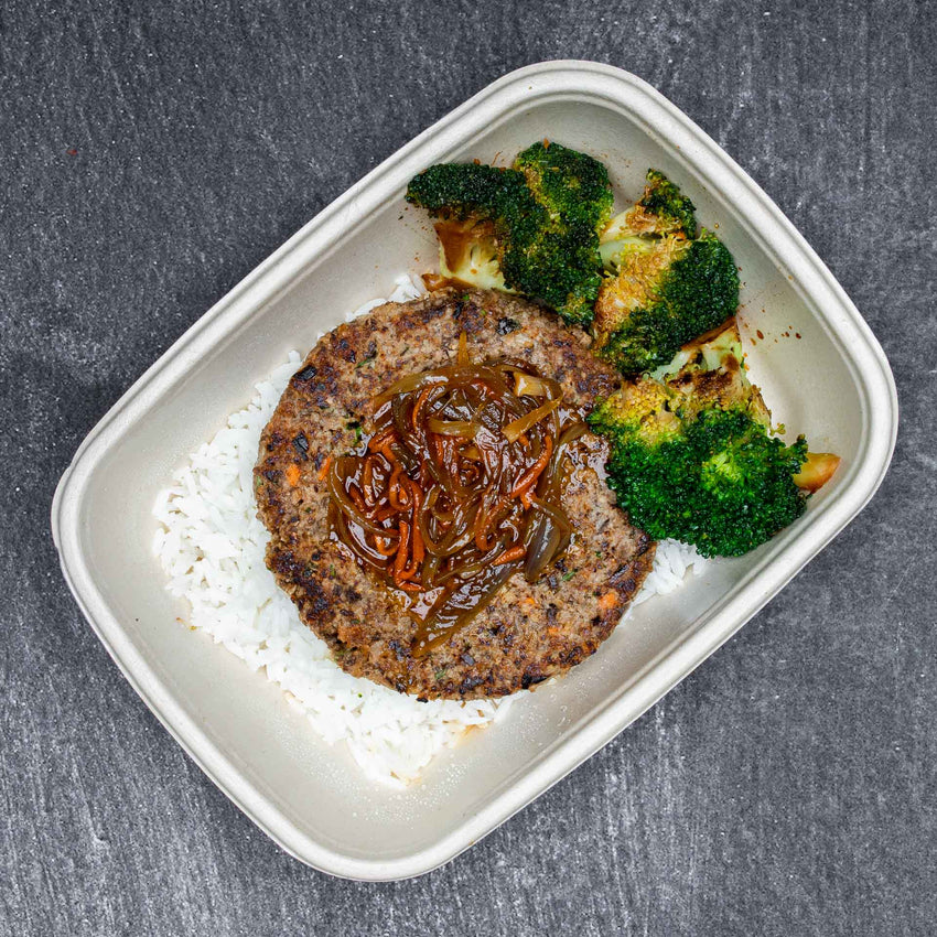 Vegan Meal Box - Vegan #4 - Mushroom Bourguignon Burger - photo0