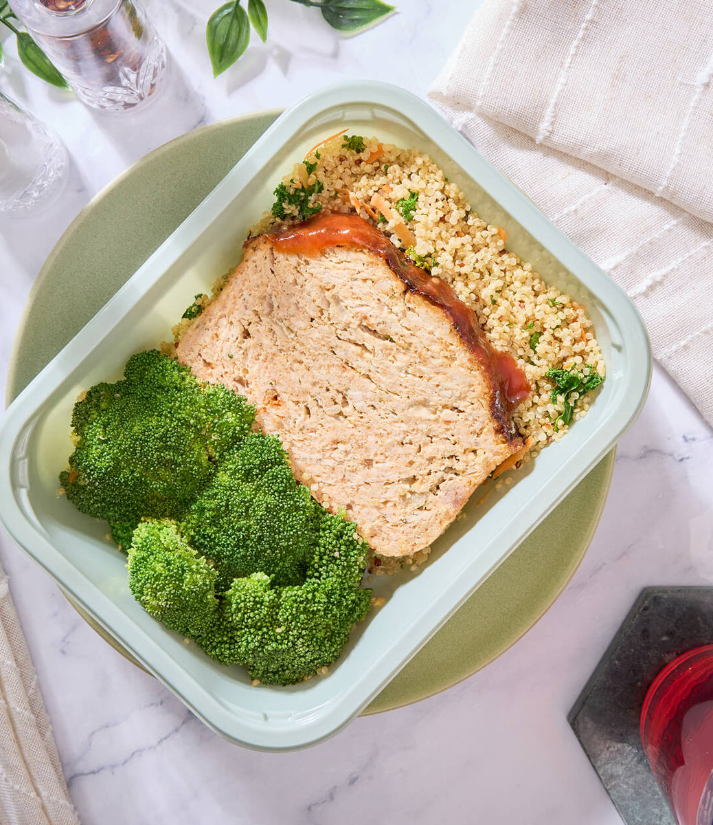 2025 - Low Carb Meal Box - Ground Turkey - Southern-Style Turkey Meatloaf - photo0