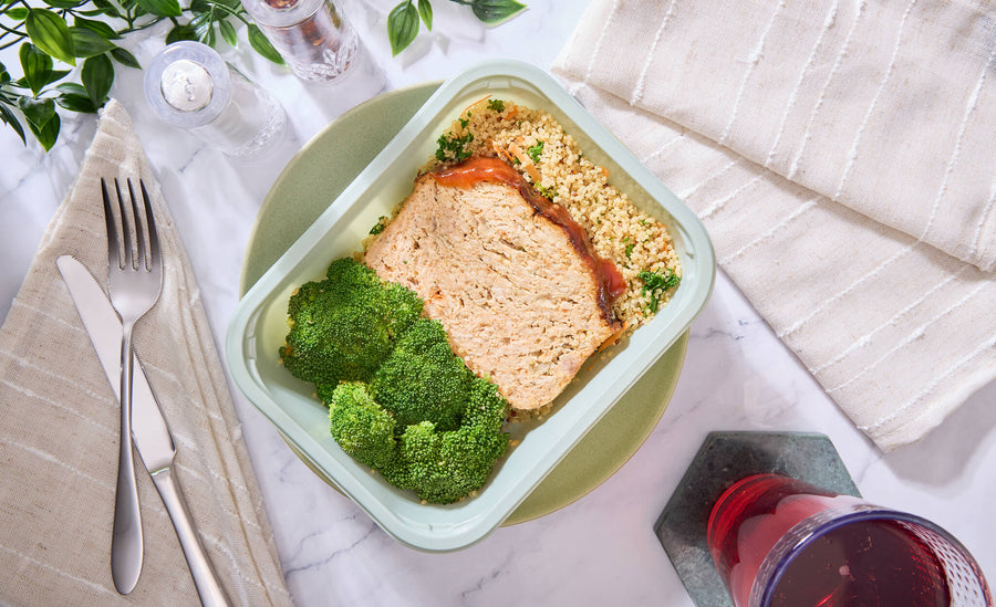 2025 - Low Carb Meal Box - Ground Turkey - Southern-Style Turkey Meatloaf - photo0