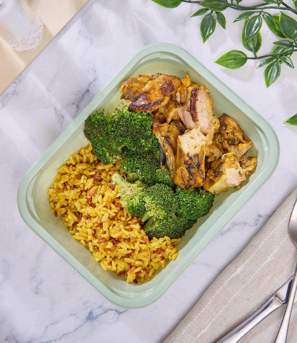 2025 - Power Meal Box - Chicken Thigh #1 - Persian Style Chicken - photo0