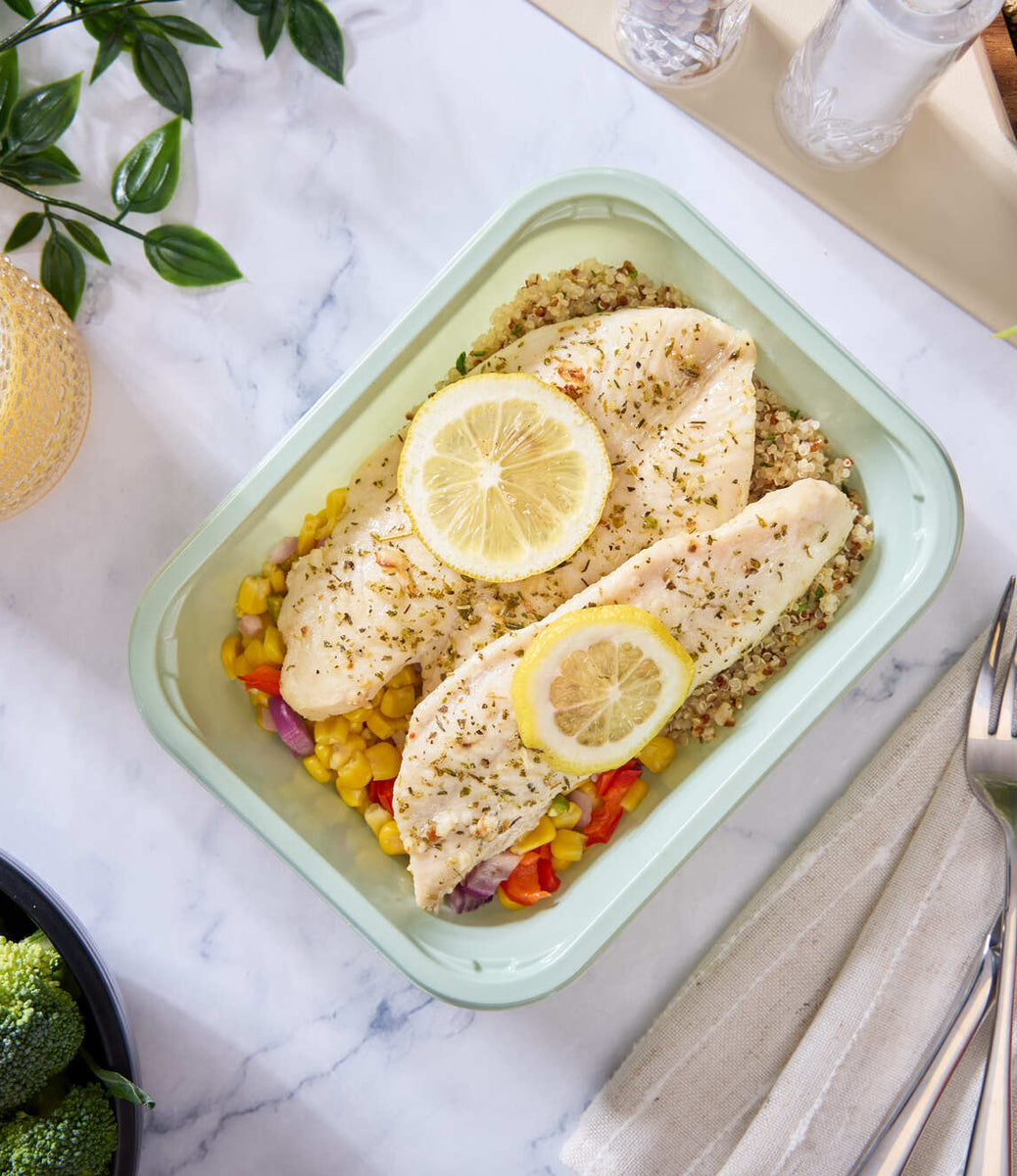 2025 - Pro Athlete Meal Box - Fish #2 - Italian Roasted Tilapia - photo0