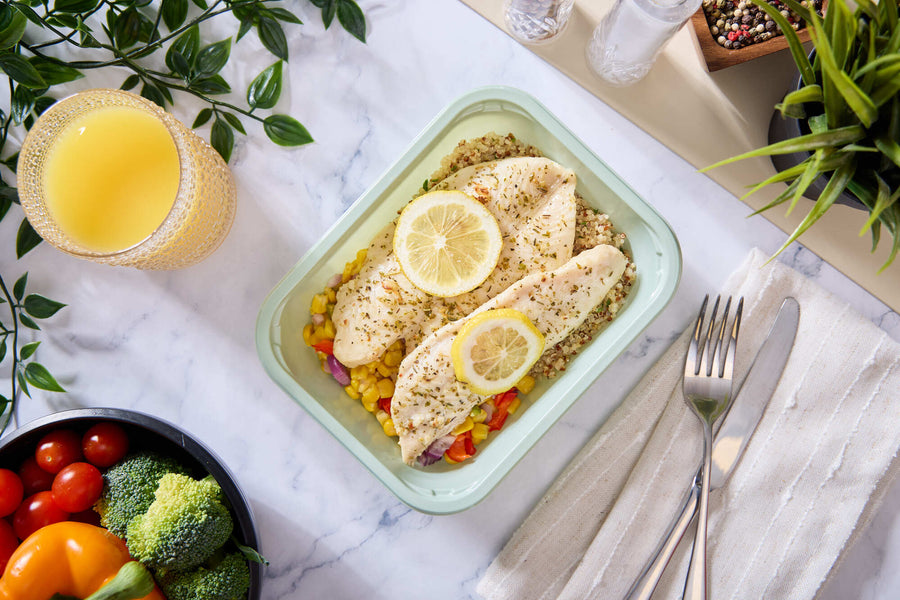 2025 - Pro Athlete Meal Box - Fish #2 - Italian Roasted Tilapia - photo0