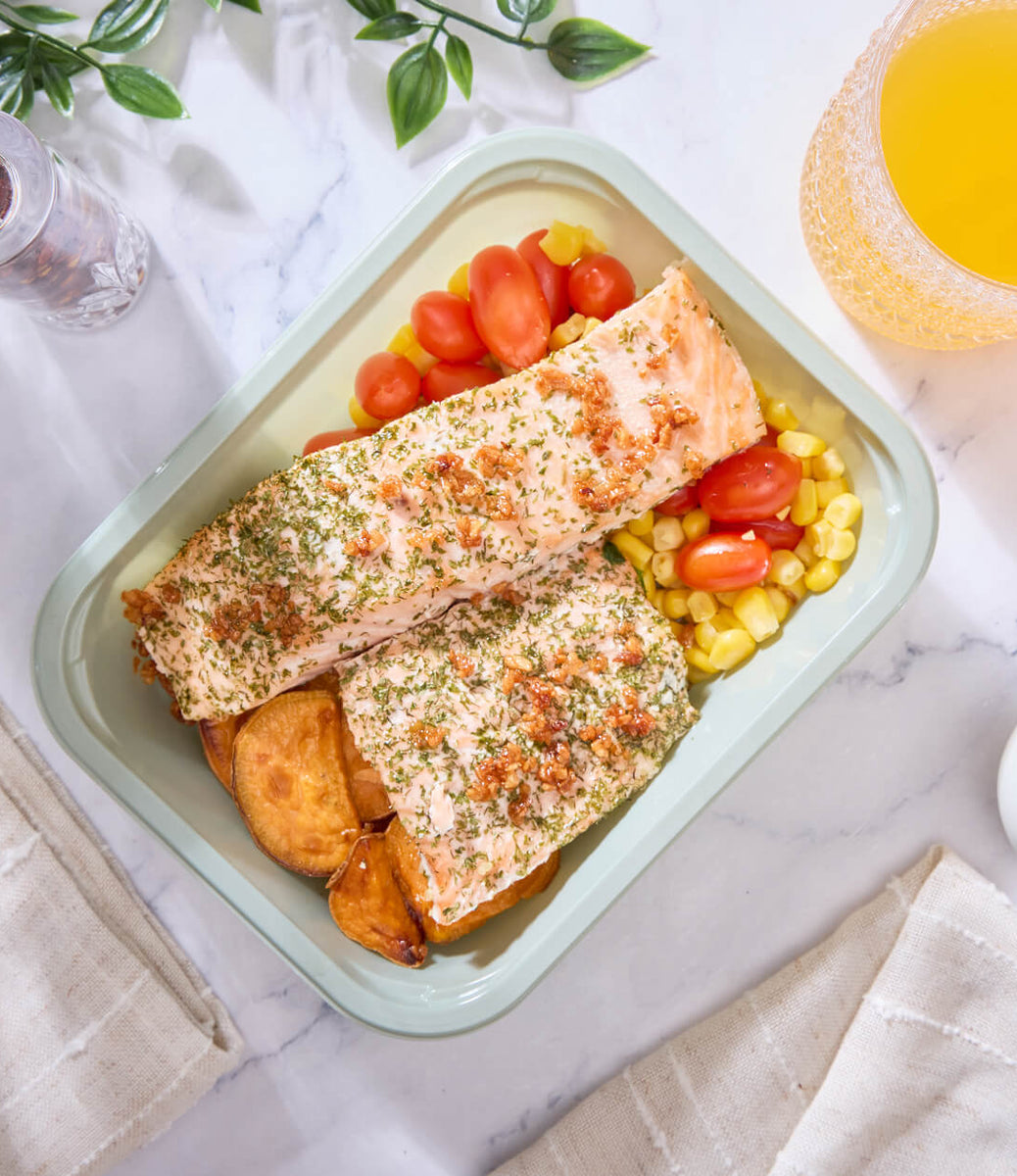 2025 - Pro Athlete Meal Box - Fish #2 - Garlic Herb Salmon - photo0