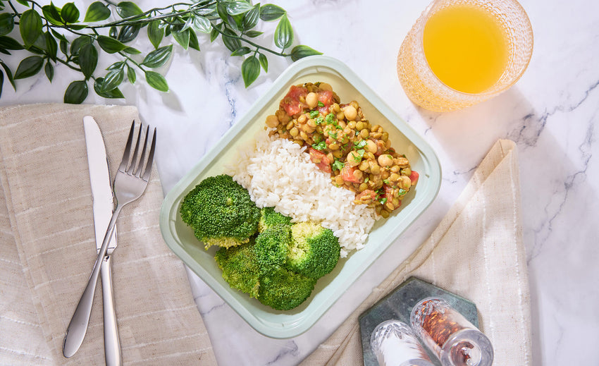 2025 - Power Meal Box - Vegan #3 - Indian Sweet & Sour Lentils with Potato - photo0