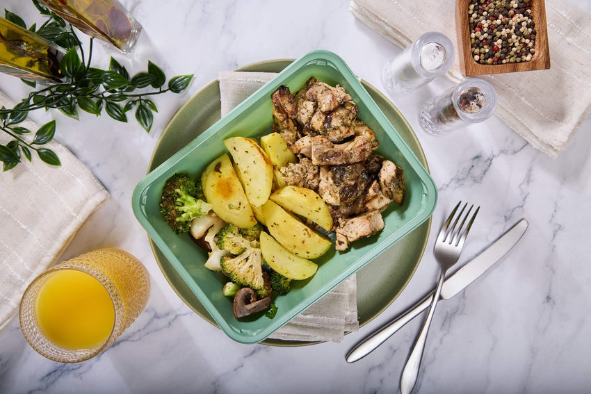 2025 - Clean Bulking Meal Box - Chicken Thigh #1 - Souvlaki Chicken - photo0