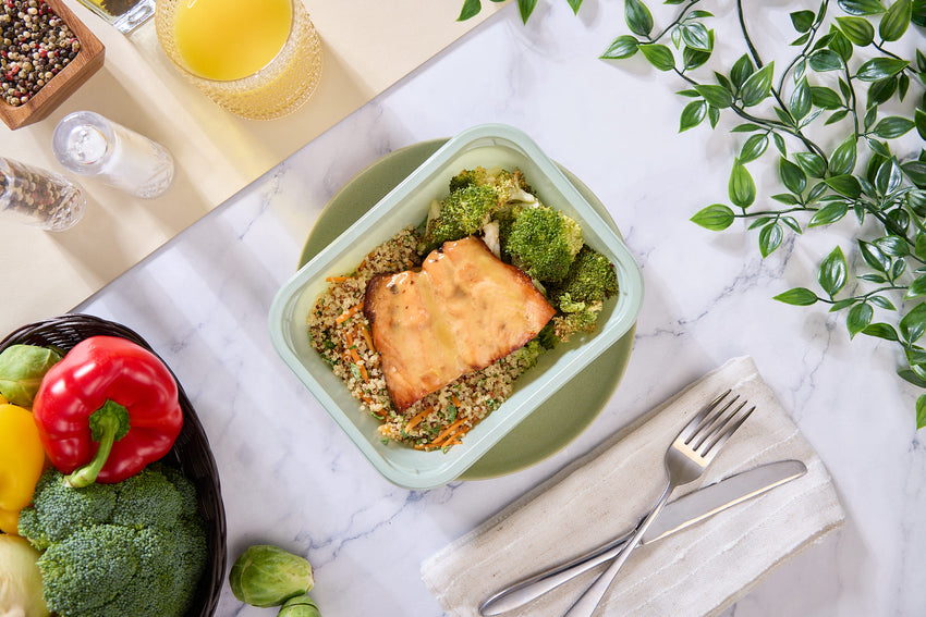 2025 - Low Carb Meal Box - Fish #2 - Maple Dijon Glazed Salmon - photo0