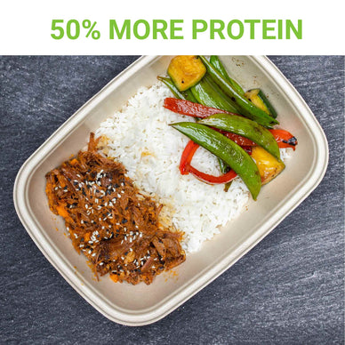 Pro Athlete Meal Box - Steak #2 - Korean Shredded Steak - photo0