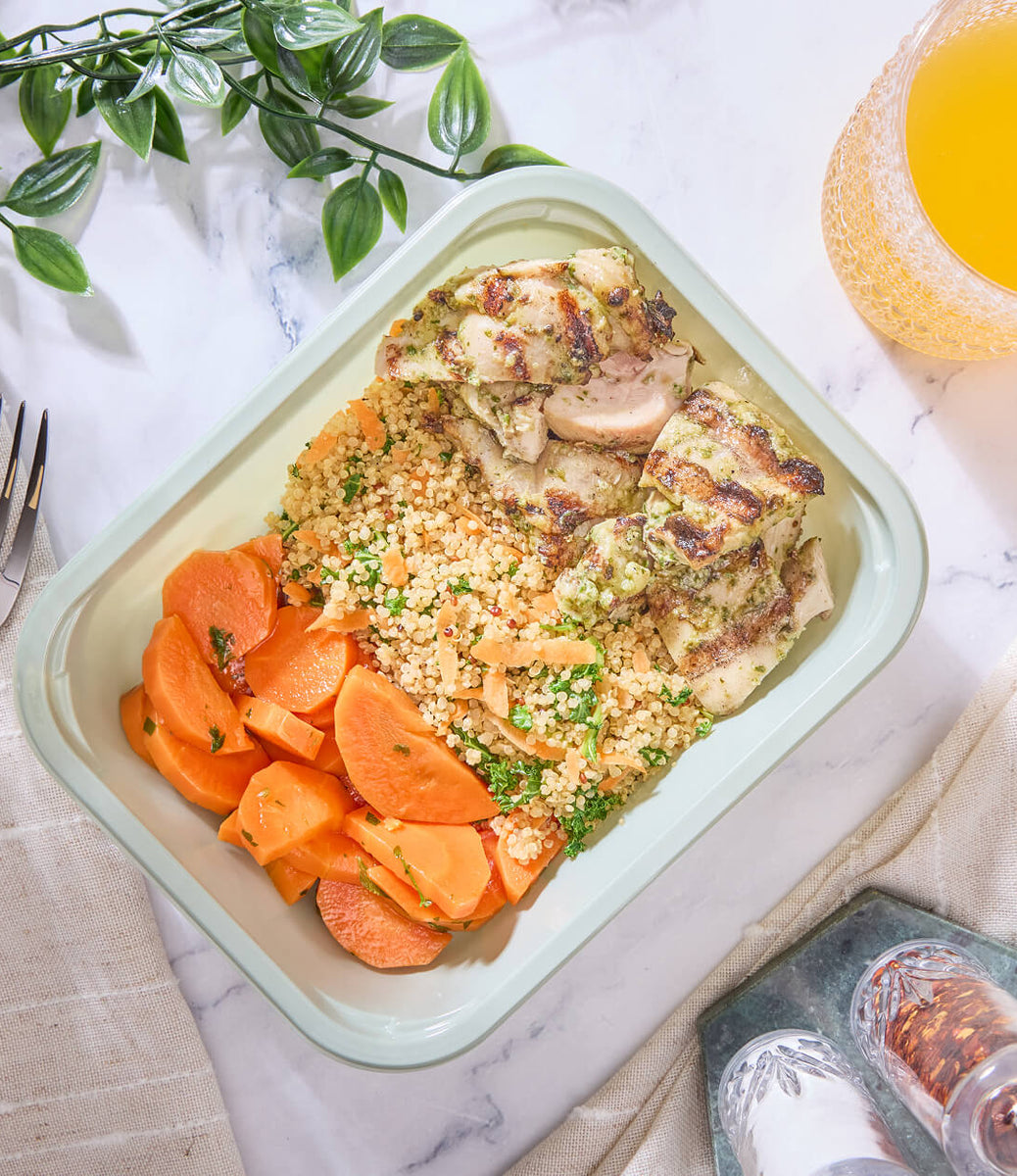2025 - Power Meal Box - Chicken Thigh #1 - Pesto Chicken - photo0
